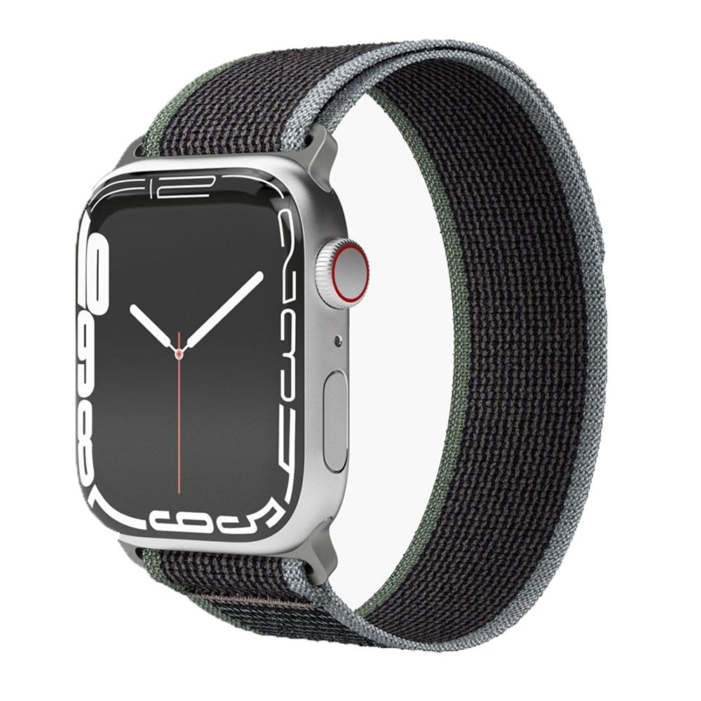 Vonmählen Apple Watch (38/40/SE/41/42mm) Trekking Loop Nylon Watch Strap - Black / Blue