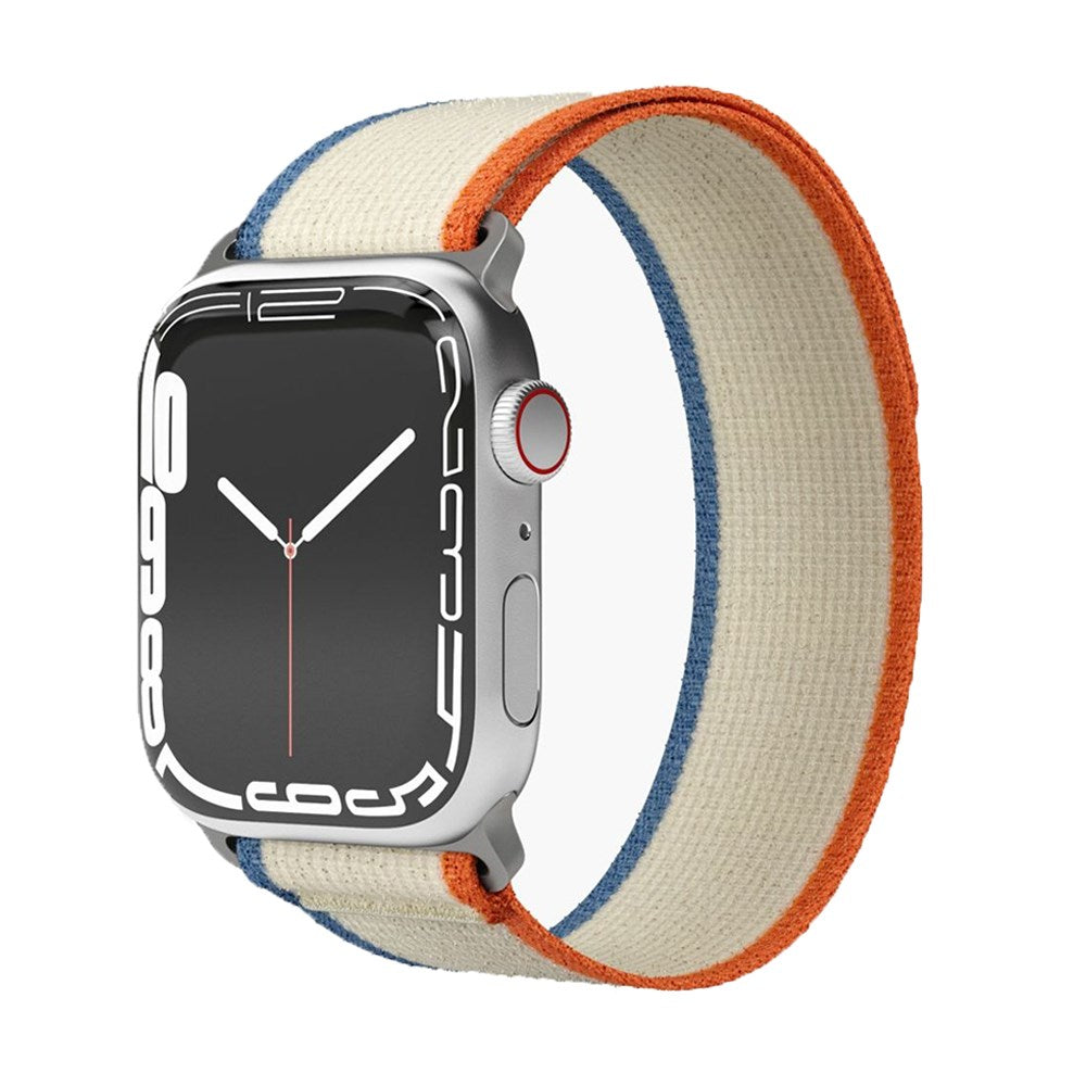 Vonmählen Apple Watch (38/40/SE/41/42mm) Trekking Loop Nylon Watch Strap - Orange / Beige