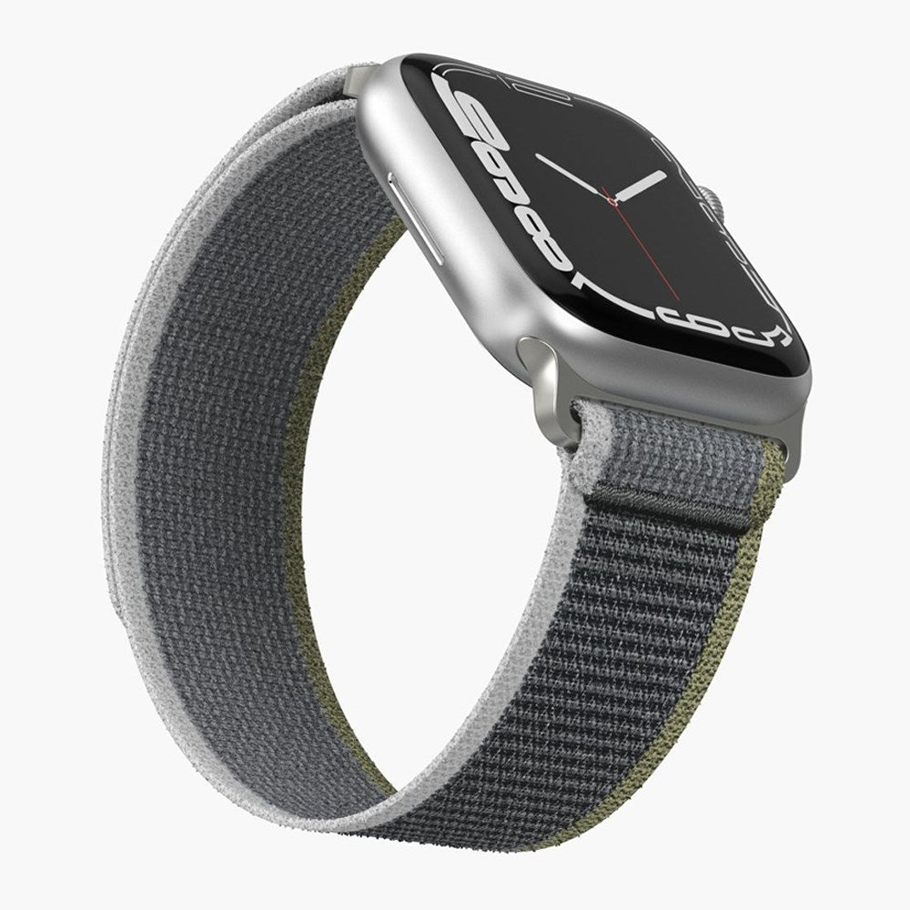 Vonmählen Apple Watch (42/44/45/SE/49mm) Trekking Loop Nylon Watch Strap - Grey / Green