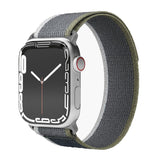 Vonmählen Apple Watch (42/44/45/SE/49mm) Trekking Loop Nylon Watch Strap - Grey / Green