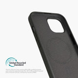 Vonmählen iPhone 15 Eco Silicone Case - MagSafe Compatible - Black