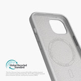 Vonmählen iPhone 15 Eco Silicone Case - MagSafe Compatible - Grey