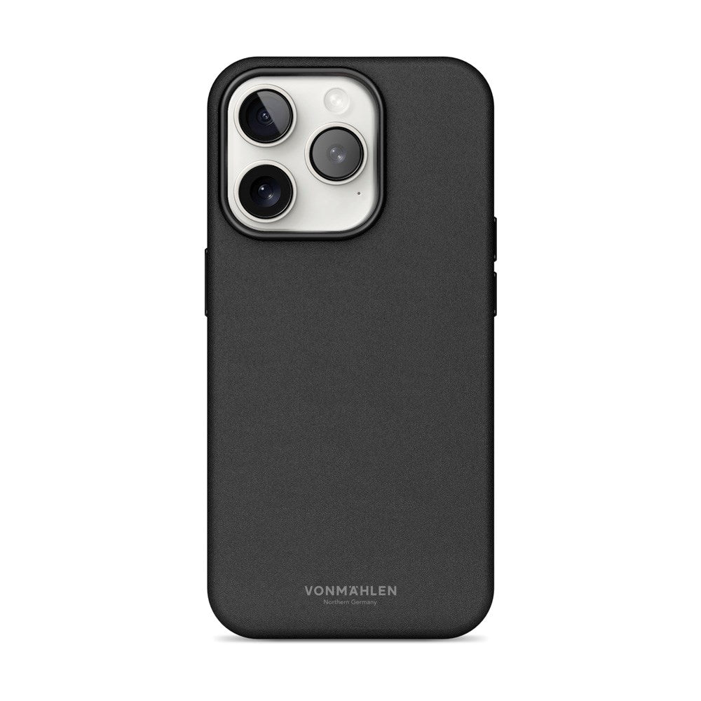 Vonmählen iPhone 16 Pro Max Like Leather Case - MagSafe Compatible - Black