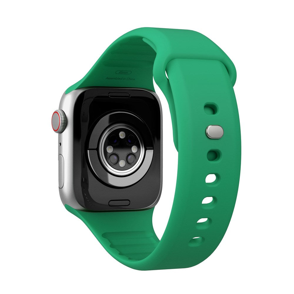 Vonmählen Apple Watch (42/44/SE/45/46/49mm) Classic Band 2 Recycled Silicone Strap - Green