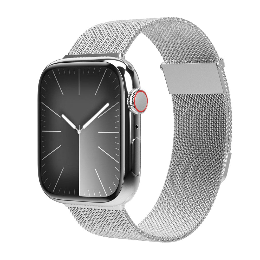 Vonmählen Apple Watch (42/44/SE/45/46/49mm) Milanese Loop 2 Stainless Steel Strap - Silver