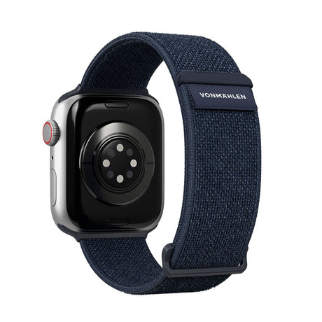 Apple Watch (42/44/45/SE/49mm) Vonmählen Fitness Loop 2 Nylon Strap - Blue