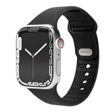 Vonmählen Apple Watch (38/40/SE/41/42mm) Classic Band 2 Recycled Silicone Strap - Black