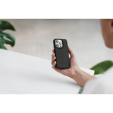 iPhone 15 Pro Woodcessories Bio Case - 100% Plant-based - MagSafe Compatible - Black