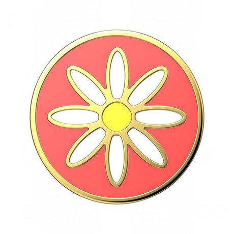 POPSOCKETS PopGrip Removable Grip with Stand Function - Daisy Coral