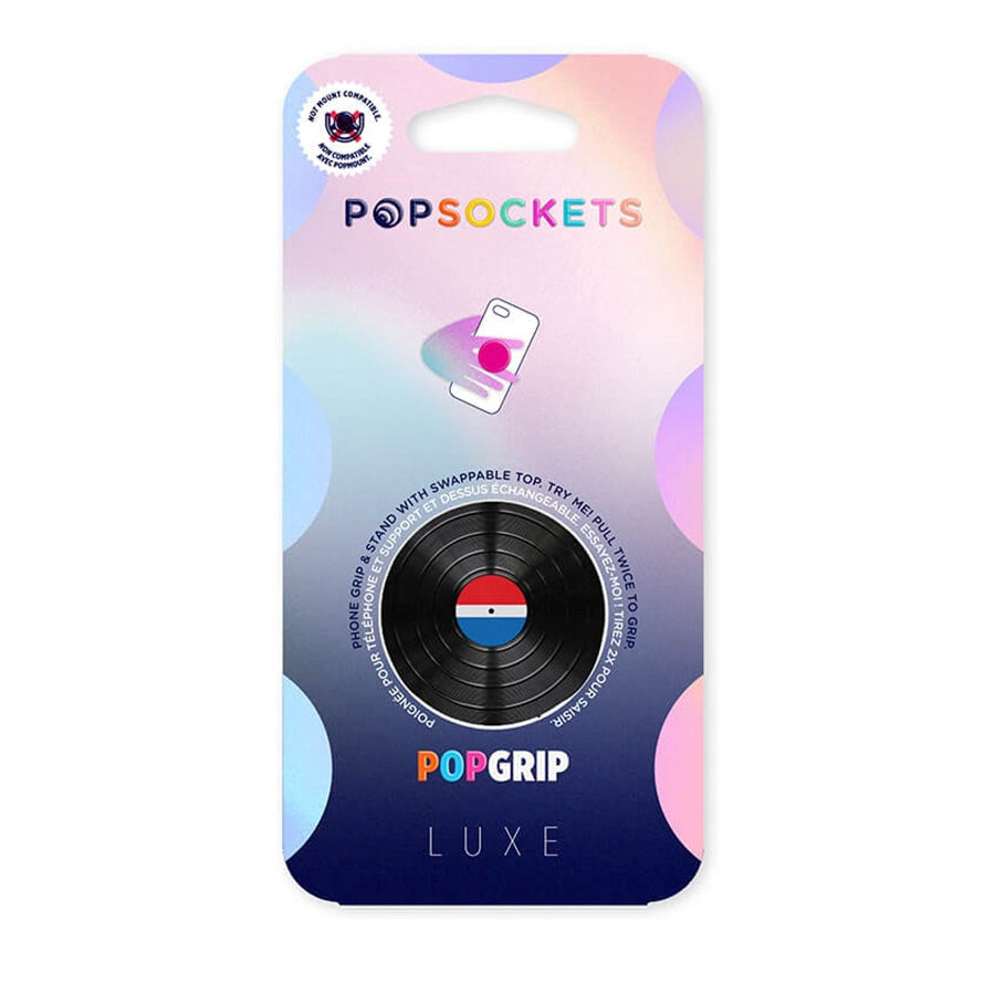 POPSOCKETS Backspin Aluminium 45 RPM LUXE w. Booth