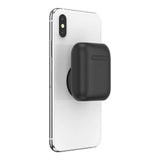 POPSOCKETS AirPods (1st & 2nd gen.) Holder Black Removable Grip with Case - Black