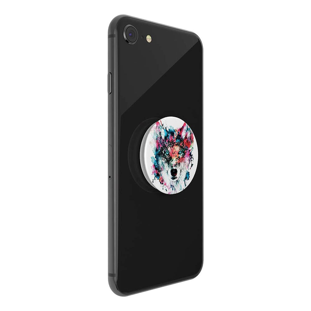 POPSOCKETS PopGrip Wolf Removable Grip with Stand Function