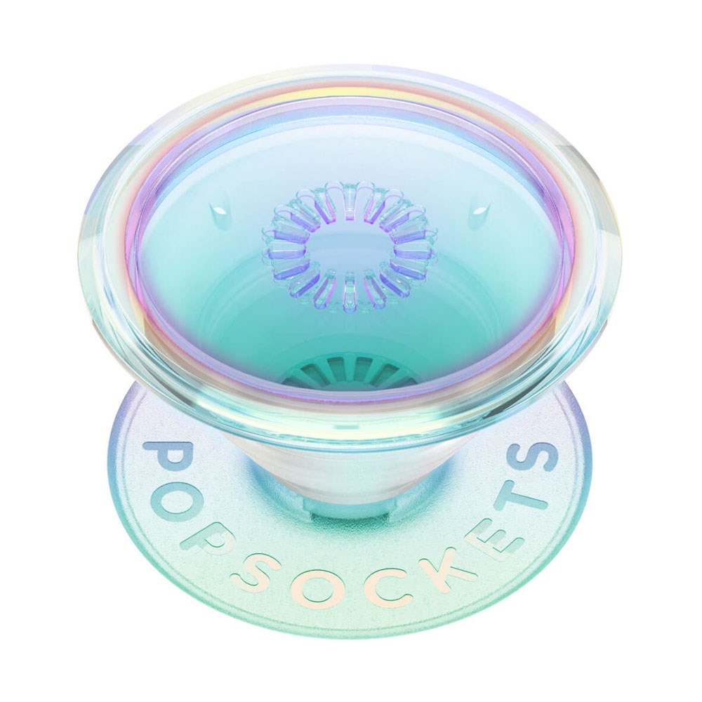 POPSOCKETS PopGrip Removable Grip with Stand Function - Clear Iridescent