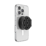 POPSOCKETS PopGrip Translucent Black MagSafe - Suction Cups