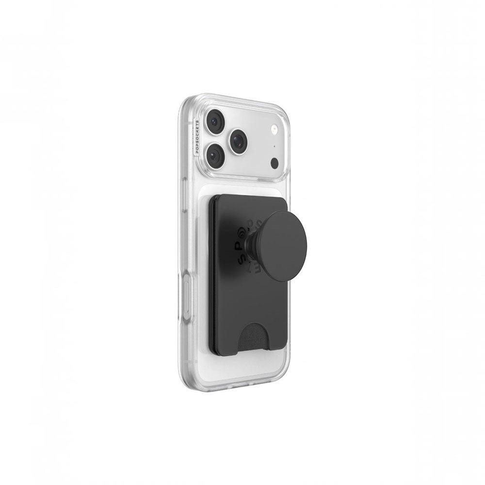 POPSOCKETS PopWallet - MagSafe Compatible - Black