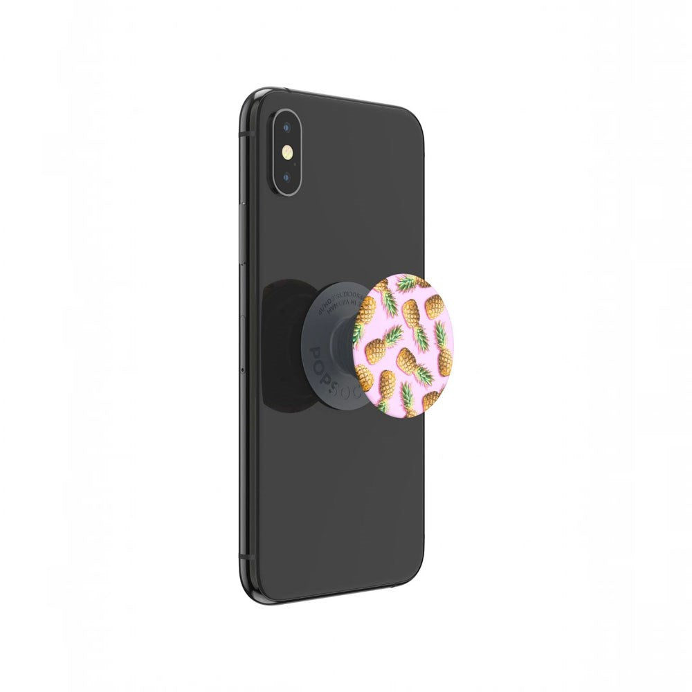 POPSOCKETS Basic Grip with Stand Function - Pineapple Palooza