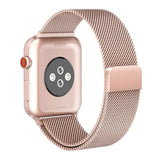 Apple Watch (38/40/SE/41/42mm) Tech-Protect Milanese Steel Strap - Rose Gold