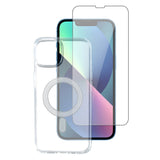 iPhone 14 4smarts Second Glass X-Pro 360° Protection Set Premium - MagSafe Compatible - (Case + Screen Protector)