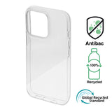 iPhone 14 Pro Max 4Smarts AntiBac Eco Case - 100% Recycled Plastic - Transparent