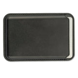 4smarts UltiMag Magnetic Card Holder w. RFID Protection - MagSafe Compatible - Black