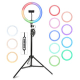 4smarts LoomiPod Selfie Tripod w. RGB Ring Light & Bag