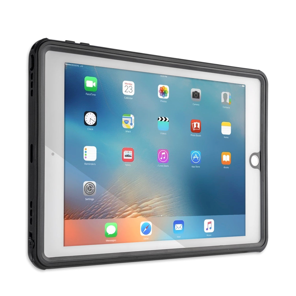 iPad 9.7 (2018 / 2017) 4smarts Rugged Waterproof Case Stark (Waterproof Case) - Black