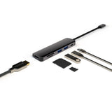 4smarts 6-in-1 Hub - Space Grey