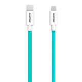 Pantone MFI USB-C to Lightning Cable 15W - 1.5m - Turquoise