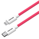 Pantone MFI USB-C to Lightning Cable 15W - 1.5m - Pink