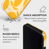 Burga iPhone 16 Tough Fashion Case - Lemon Tart