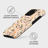 iPhone 16 Pro Burga Tough Fashion Cover - Sunday Brunch