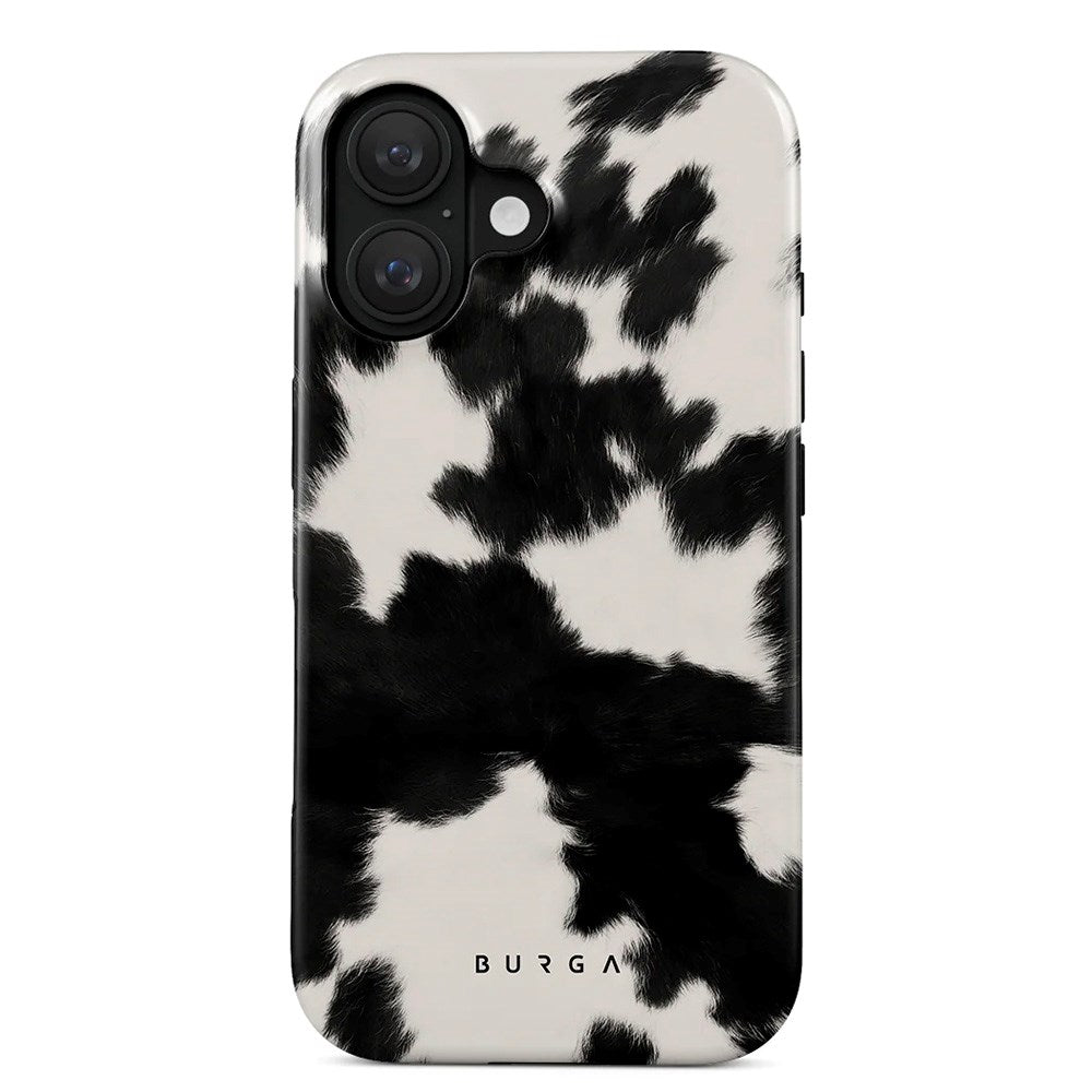iPhone 16 Burga Tough Fashion Case - MagSafe Compatible - Achromatic