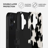 Burga iPhone 16 Plus Tough Fashion Case -  Achromatic