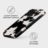 iPhone 16 Pro Burga Tough Fashion Cover - Achromatic