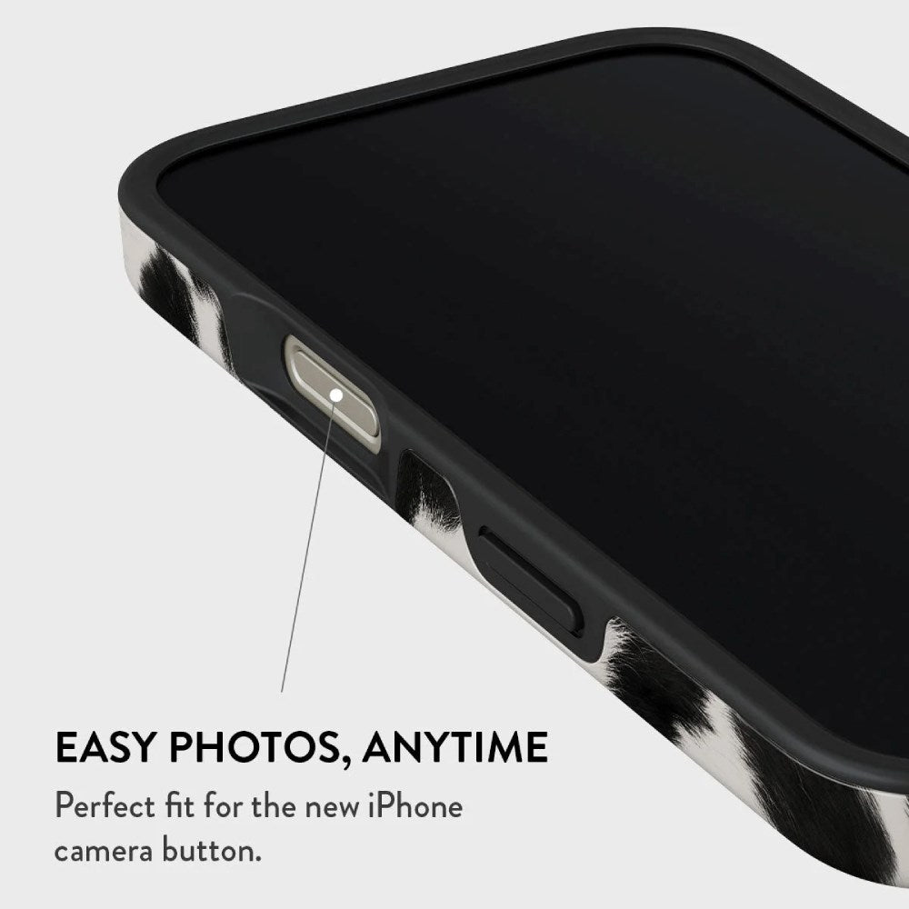 iPhone 16 Pro Burga Tough Fashion Case - MagSafe Compatible - Achromatic