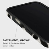 iPhone 16 Pro Burga Tough Fashion Case - MagSafe Compatible - Achromatic