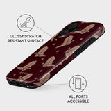 Burga iPhone 16 Tough Fashion Case - Howdy