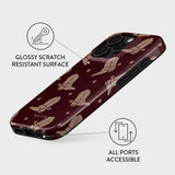 Burga iPhone 16 Pro Tough Fashion Case - Howdy