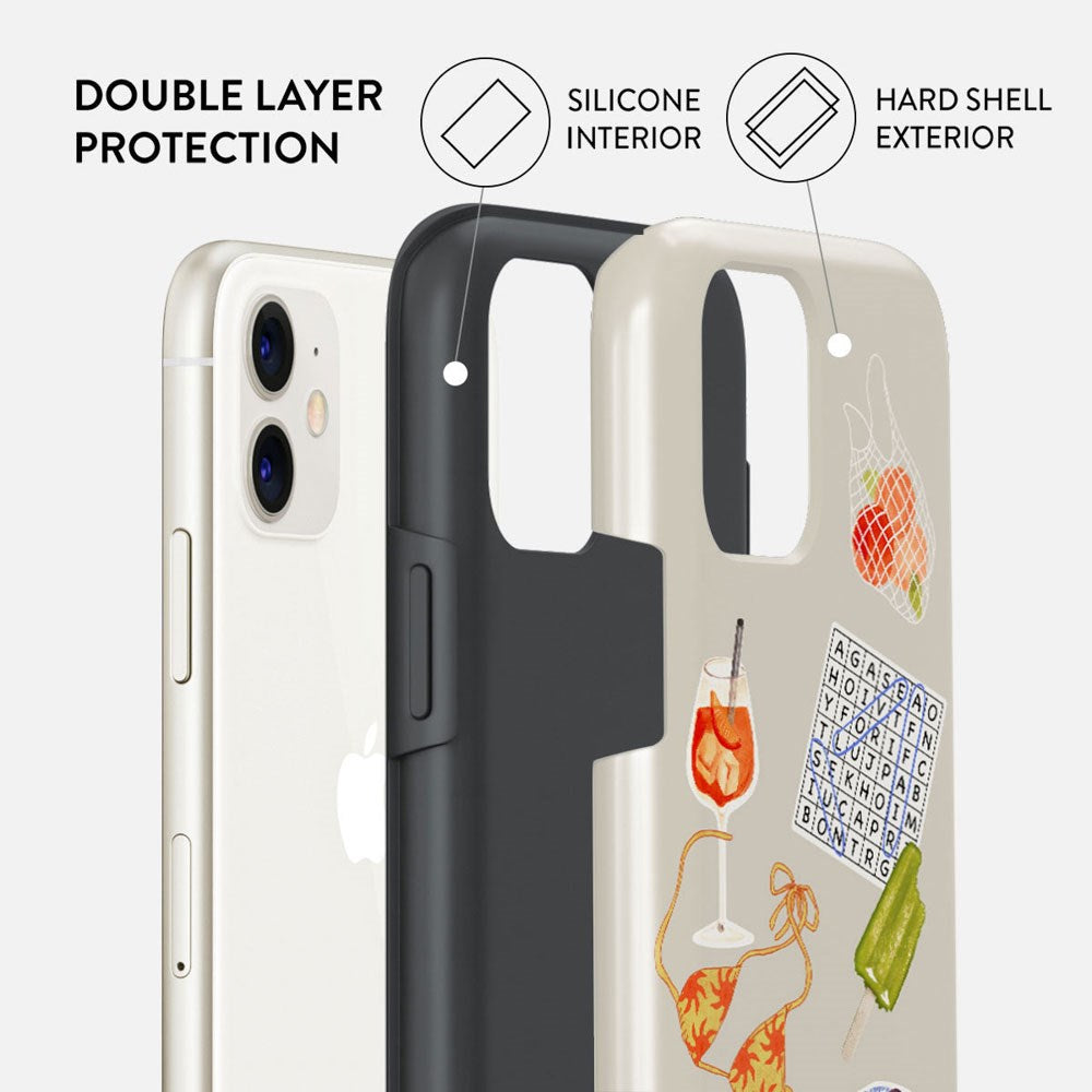 Burga iPhone 11 Tough Fashion Case - Seaside Muse