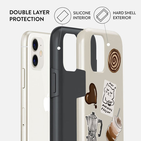 Burga iPhone 11 Tough Fashion Case - Oat Milk Please