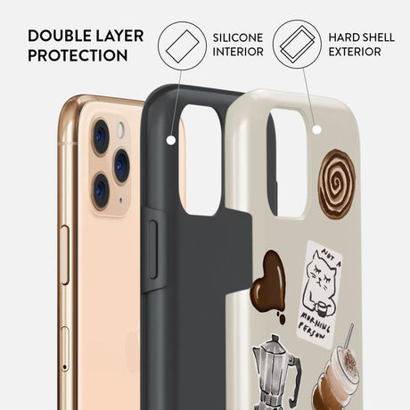 Burga iPhone 11 Pro Tough Fashion Case - Oat Milk Please