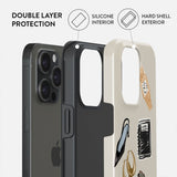 Burga iPhone 15 Pro Tough Fashion Case - Boss Babe