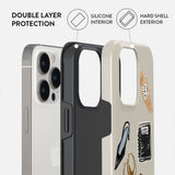 Burga iPhone 14 Pro Tough Fashion Case - Boss Babe