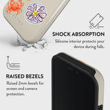 Burga iPhone 16 Tough Fashion Case - Seaside Muse