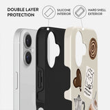 Burga iPhone 16 Tough Fashion Case - Oat Milk Please