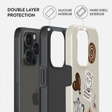 Burga iPhone 15 Pro Tough Fashion Case - Oat Milk Please