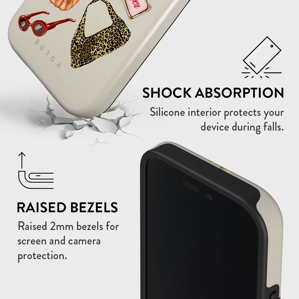 Burga iPhone 16 Tough Fashion Case - It Girl