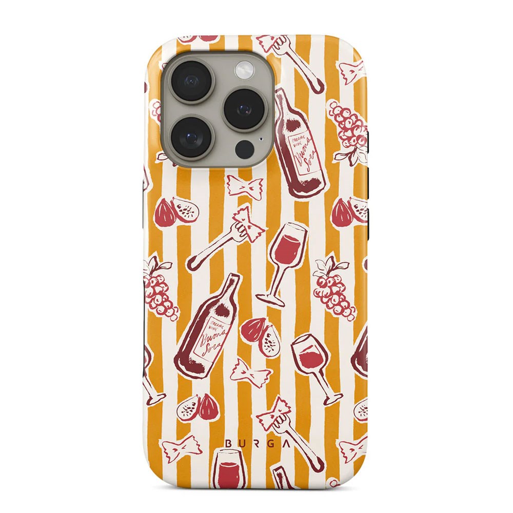 iPhone 16 Pro Burga Tough Fashion Case - MagSafe Compatible - Buona Sera