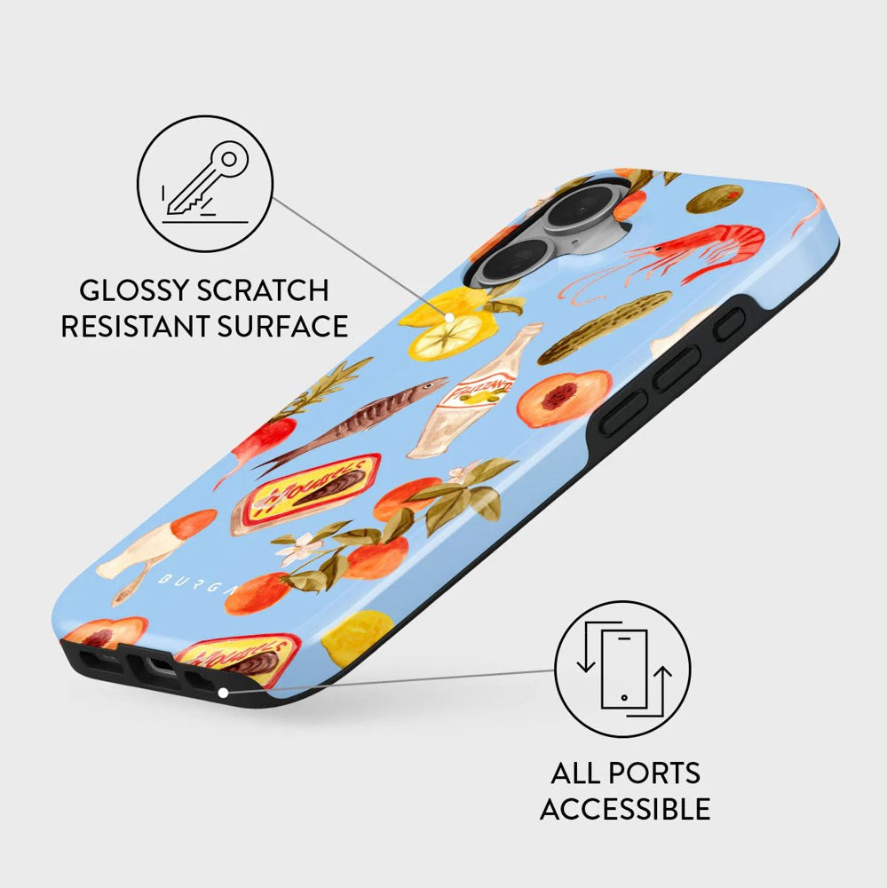 Burga iPhone 16 Tough Fashion Case - Al Fresco