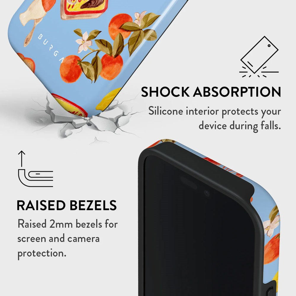 Burga iPhone 16 Pro Tough Fashion Case - Al Fresco